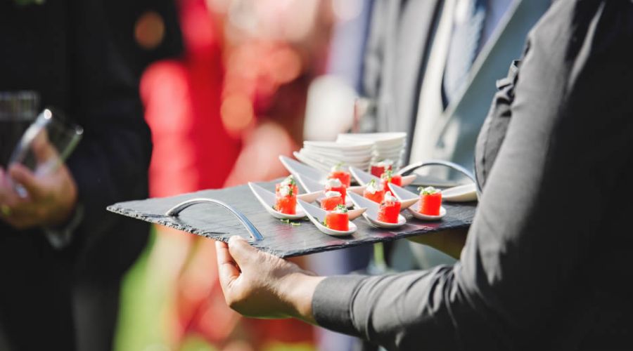 Menú catering evento formal