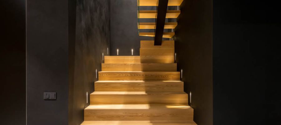 Apliques Iluminación Escaleras